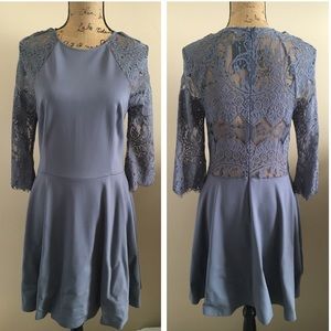 BB Dakota Fit & Flare Dress